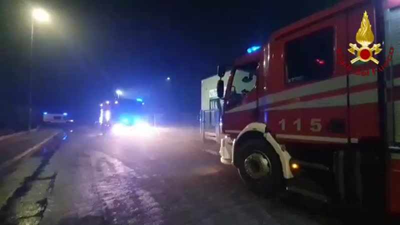 Prima Monza - incendio Usmate