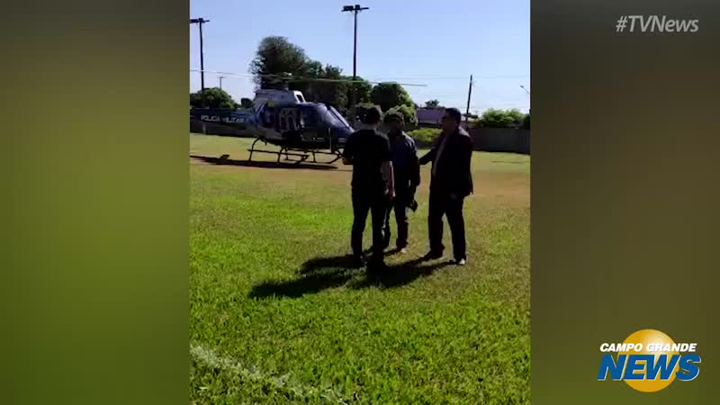 Vídeo mostra chegada de assassino de Dirceu Lanzarini em helicóptero