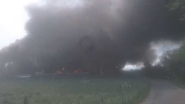 Požar na otpadu