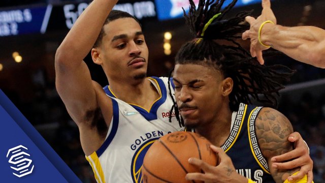 WATCH: Did Jordan Poole break the