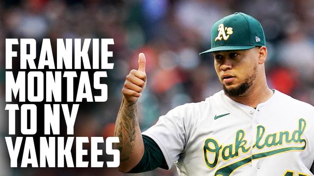 WATCH: Frankie Montas traded to the New York Yankees