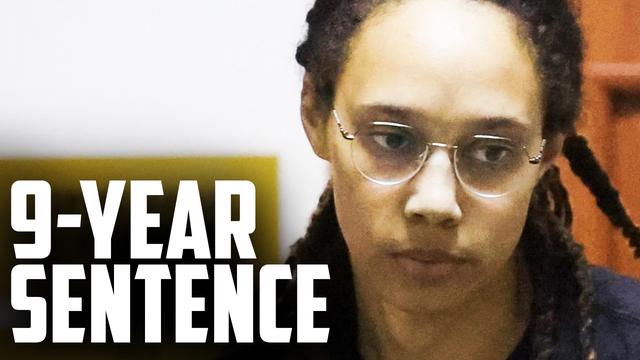 WATCH: WNBA superstar Brittney Griner gets a 9-year sentence