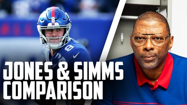 WATCH: Giants' Legend Carl Banks compares Phil Simms & Daniel Jones
