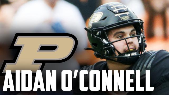 QB1: Purdue Boilermakers QB Aidan O'Connell