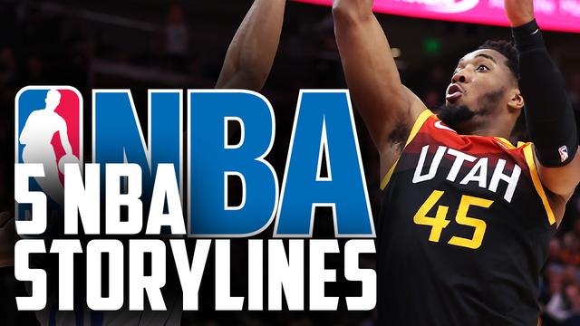 WATCH: 5 NBA storylines to monitor in training camp
