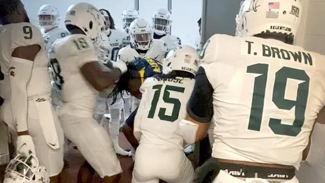 WATCH: Extreme Rivalry - Michigan-Michigan State brawl fallout
