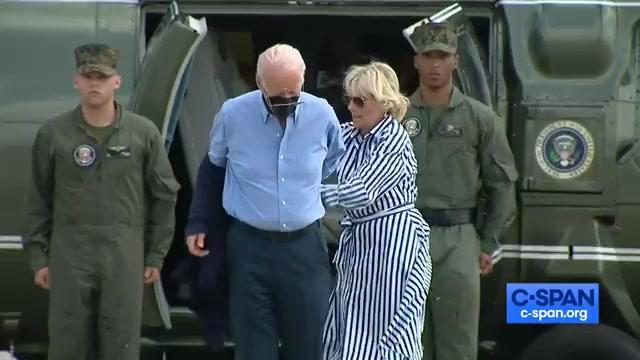 Biden Can't Find His Suit Coat