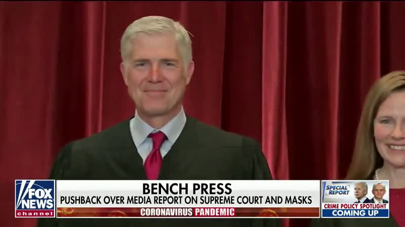 Supreme Court Justices Dispute NPR Report About Mask Rift