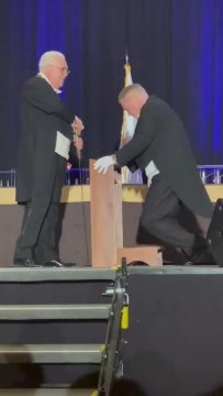 Sir Wayne Allyn Root being Knighted at ceremony 6/5/22