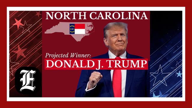 Donald Trump & Mark Robinson take North Carolina