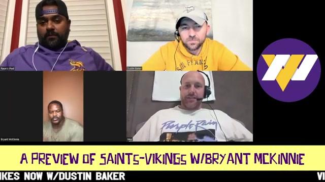 A Preview of Vikings at Saints with Bryant McKinnie