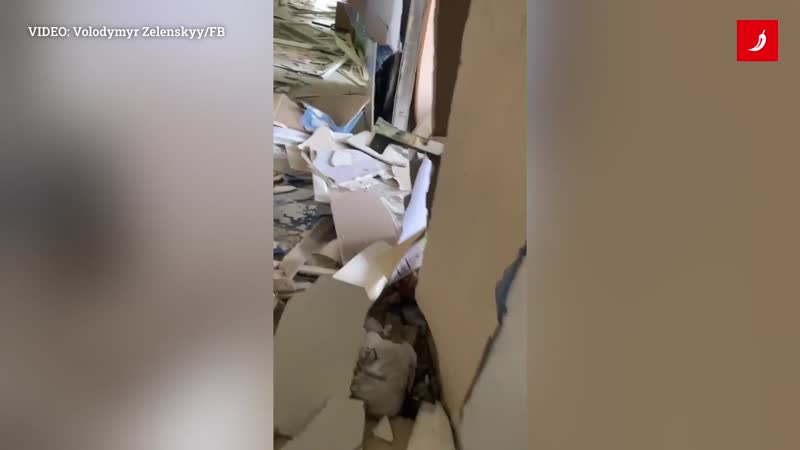 Uništena dječja bolnica u Mariupolju