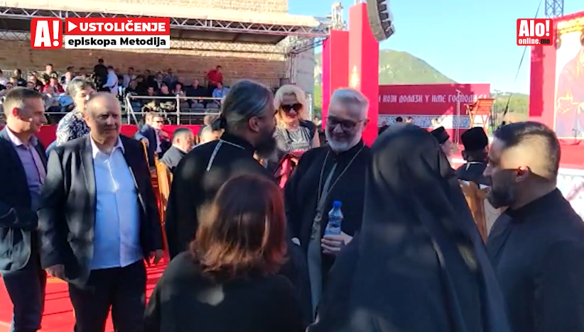 ALO! UŽIVO IZ BERANA - Episkop Metodije stigao u manastir Đurđevi stupovi