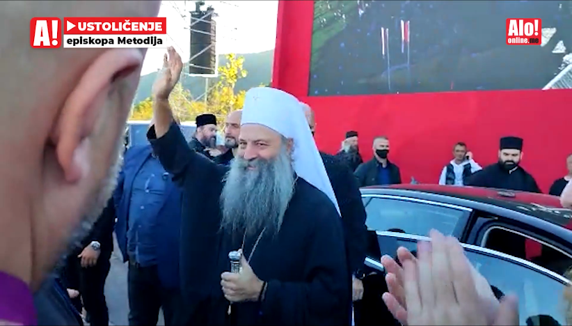 ALO! UŽIVO IZ BERANA - Patrijarh Porfirije stigao u manastir Đurđevi stupovi