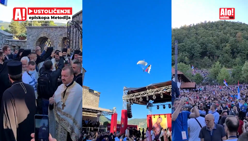 ALO! UŽIVO IZ BERANA - Patrijarh Porfirije u Đurđevim stupovima pred ustoličenje episkopa Metodija