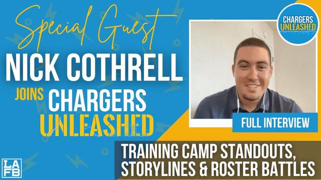 Chargers Training Camp Standouts, Storylines & Roster Battles | SI's Nick Cothrell Joins The Show