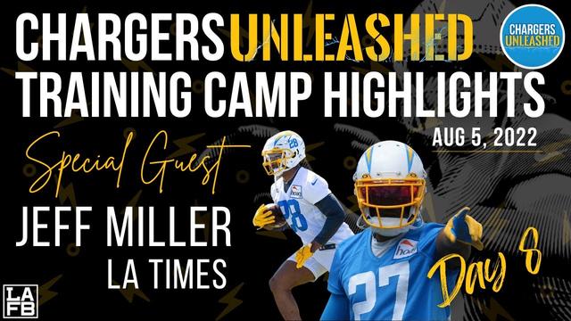 Chargers Training Camp Day 8 Highlights & Recap Standouts & Storylines W LA Times Jeff Miller