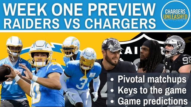 Chargers Vs Raiders Week One Preview | Storylines, Keys, Justin Herbert & Exploiting Mismatches