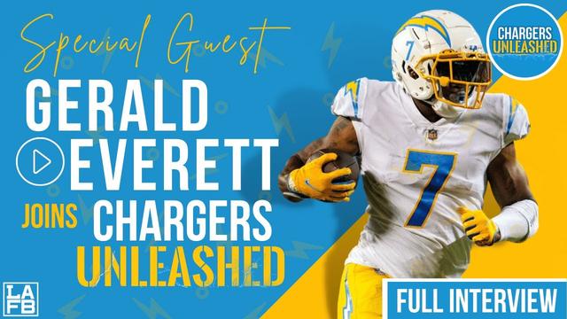 LA Chargers Gerald Everett Talks Week 10 Matchup vs 49ers, Resiliency, Justin Herbert & Offense