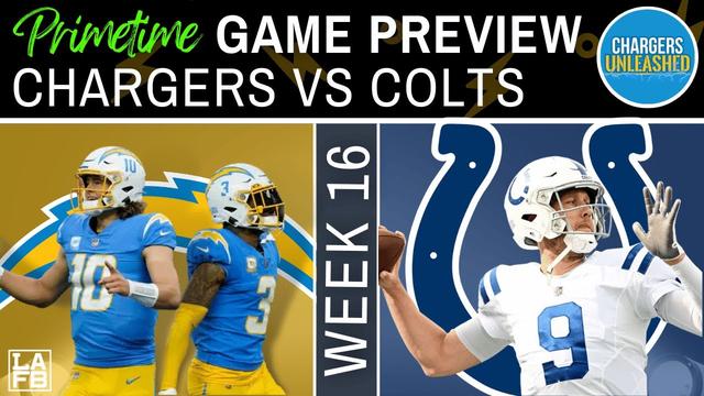 Chargers vs Colts Week 16 Preview | Derwin James Returns, Justin Herbert Leads Crucial Playoff Push
