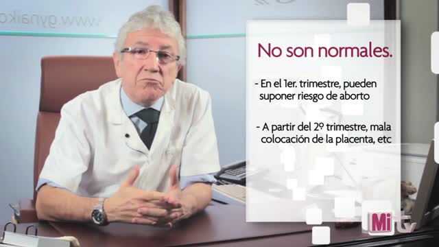 cuanto es normal sangrar en el embarazo