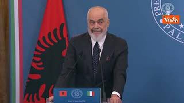 Edi Rama: Rifarei 100 volte il protocollo migranti con l'Italia. Con altri Paesi mai