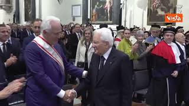 Il Presidente Mattarella partecipa all'inaugurazione anno accademico della Scuola Alti Studi a Lucca