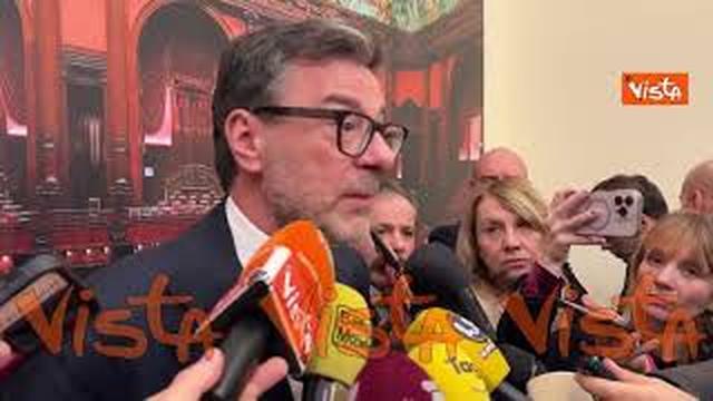 Manovra, Giorgetti: "Mi rammarico anche io del contingentamento dei tempi di discussione"