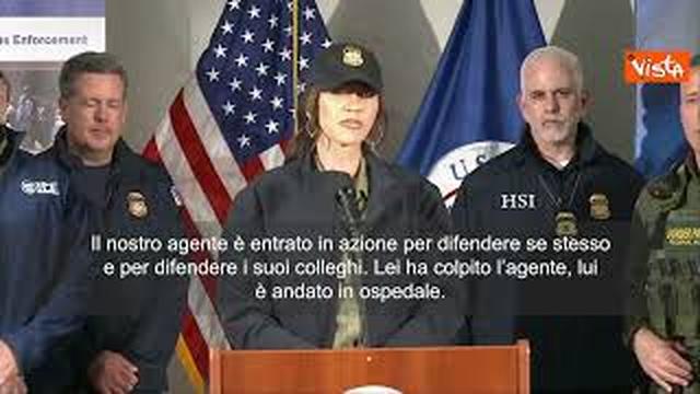 Donna uccisa a Minneapolis, Noem (Segr. Sicurezza Usa): Agente Ice ha agito per difendersi