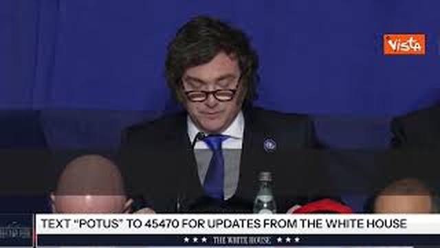 Board of Peace, Milei: "Pace si costruisce con forza e libertà"