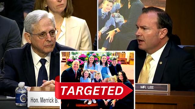 Senator Mike Lee Confronts Attorney General Garland for Targeting Pro Life Americans