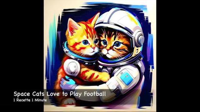 Space Cats Love to Play Football (Soccer) / shorts