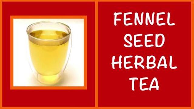 How to Make Fennel Seed Tea / Herbal Infusion Recipe, Tis...