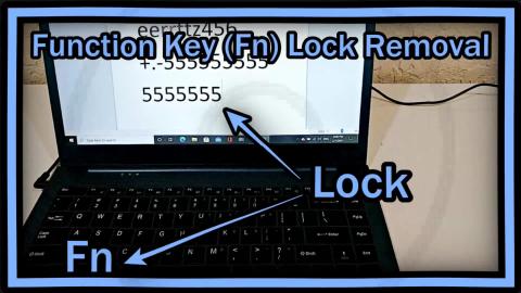 How to Disable the (Fn) Function Key Lock? (Fn Key Lock Remove) - HideoutTV