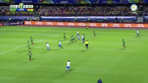 Brasil vence 3 x 0 a Bolivia